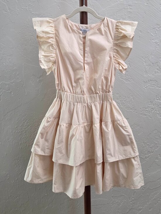 Runway Scout Dresses & Skirts - D58. Cream Ruffle‎ Tiered Dress
